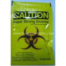 Caution Yellow Herbal Incense 4g